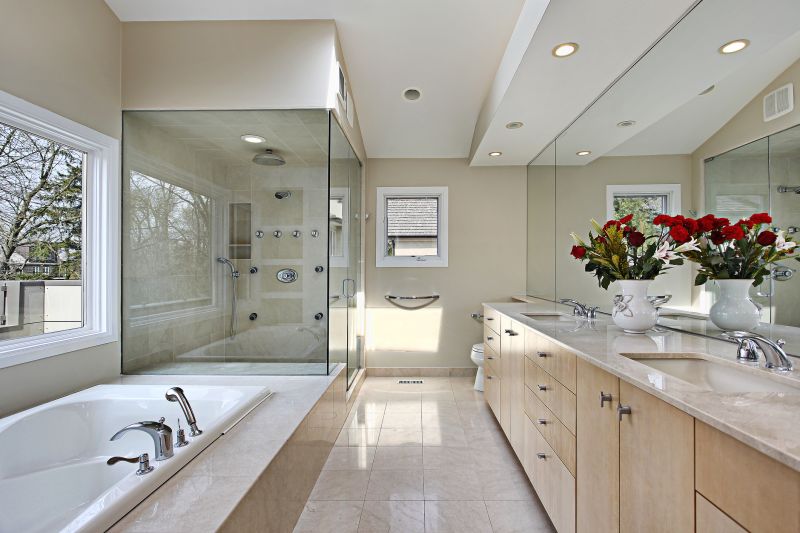 Open Concept Shower